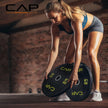 CAP Barbell Economy Olympic Bumper Plate Set with Color Logo, Black, 160 lbs Set 🍁 All In One Marketplace Canada