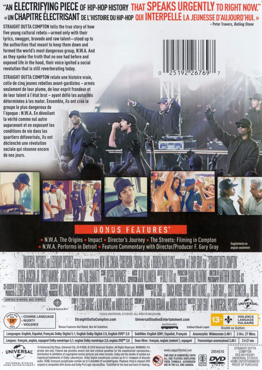 Straight Outta Compton - DVD