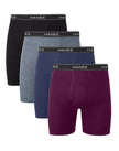 Hanes mens 4 Pack Boxer Briefs, Black/Grey, XX-Large US 🍁 All In One Marketplace Canada