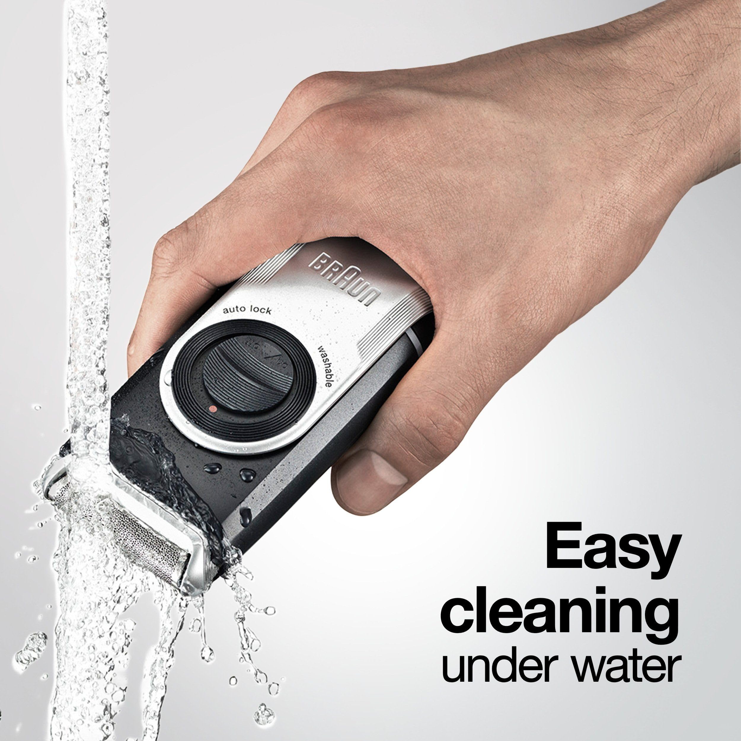 Braun M90 Mobile Shaver for Precision Trimming, Great for Travel, Black/Silver 🍁 All In One Marketplace Canada