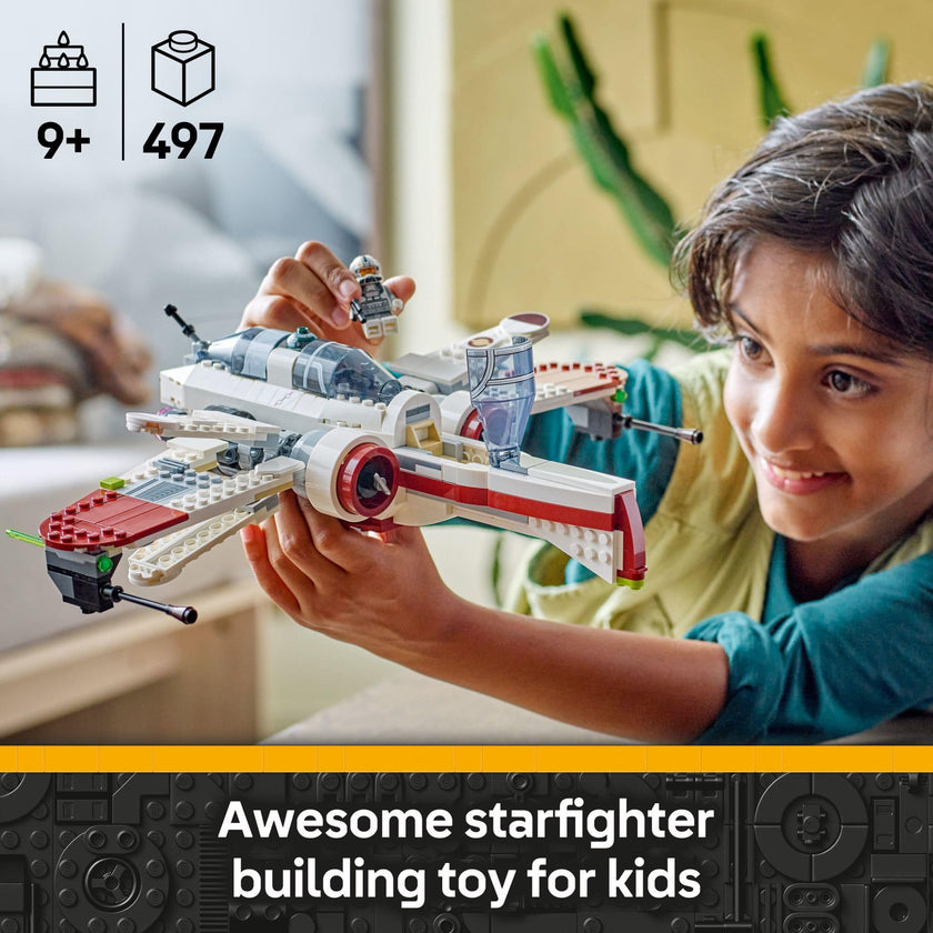 LEGO Star Wars: Revenge of The Sith ARC-170 Starfighter Spaceship Building Toy - Kids Star Wars Toy for Boys and Girls, Ages 9+ - Gift Idea for Birthdays - 75402 🍁 All In One Marketplace Canada