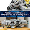 LEGO Star Wars: The Mandalorian and Grogu Anzellan Starship Building Toy - Build and Display Set for Boys & Girls, Ages 9+ - Star Wars Gifts for Kids - W/Grogu & 2 Anzellan Figures - 75445 🍁 All In One Marketplace Canada