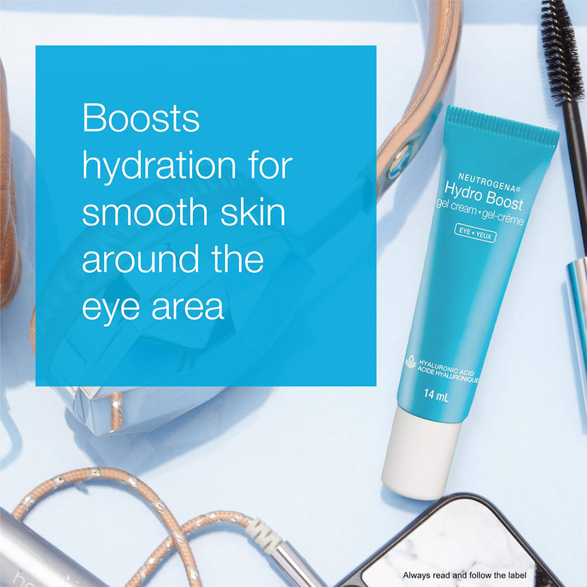 Neutrogena Hydro Boost Eye Cream, Under-Eye Moisturizer with Hyaluronic Acid, Fragrance Free and Non-Comedogenic, 14mL 🍁 All In One Marketplace Canada