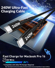 iPhone 17 16 15 Car Charger Fast Charging, 90W 4-Port USB C Fast Car Charger Cigarette Lighter Adapter with 240W 3FT USB-C Cable for iPhone 17/Air/17 Pro/17e/16/15 Pro Max/Plus/16e, iPad, Android 🍁 All In One Marketplace Canada