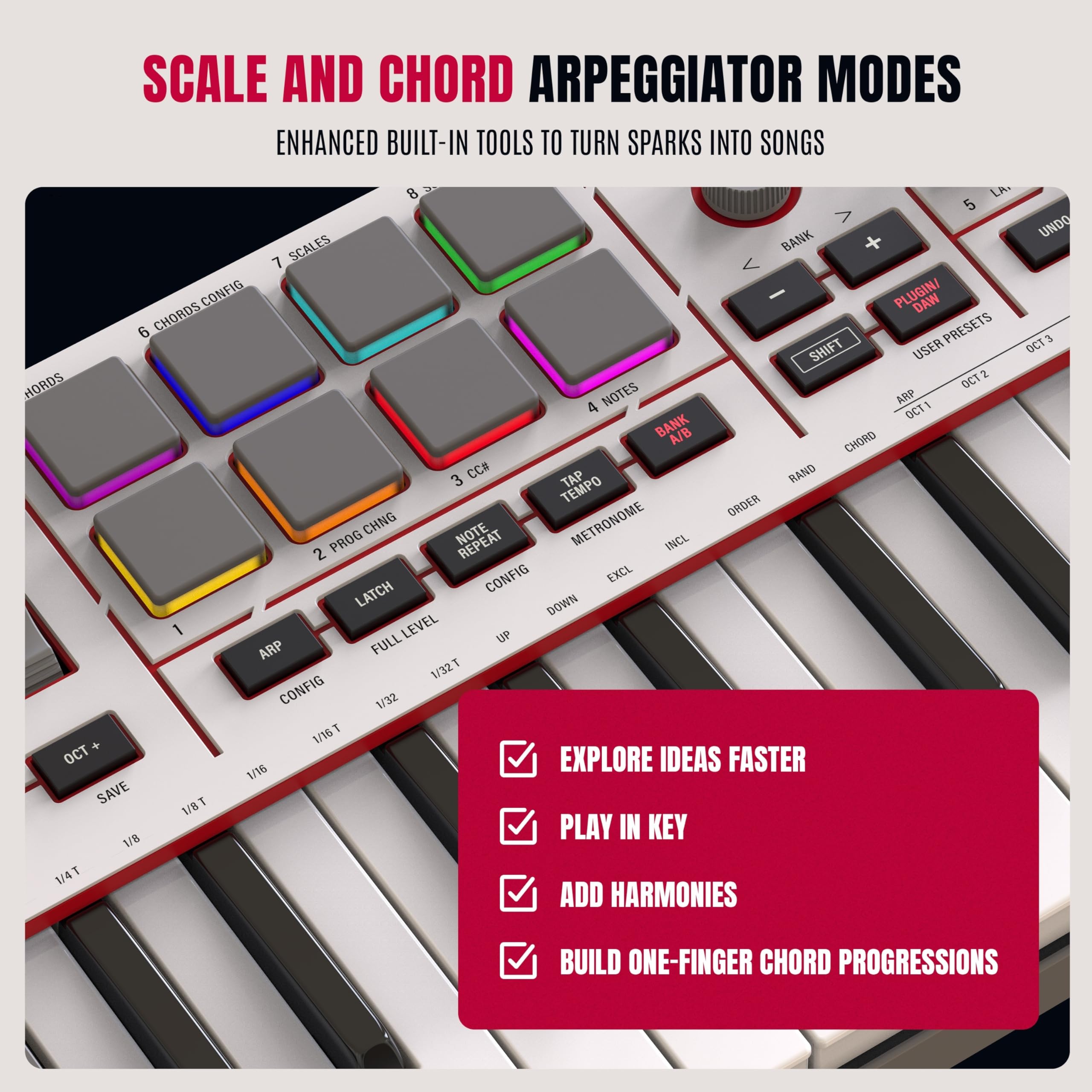 Akai Professional MPK Mini IV 25-Key USB-C MIDI Keyboard Controller, Grey 🍁 All In One Marketplace Canada