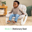Ingenuity Keep Cozy 3-in-1 Grow with Me Vibrating Baby Bouncer Seat & Infant to Toddler Rocker, Vibrations & Toy Bar, 0-30 Months Up to 40 lbs - Linden 🍁 All In One Marketplace Canada