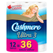 Cashmere Ultra 3-Ply Soft and Strong Toilet Paper, 12 Triple Rolls - 36 Single Rolls 🍁 All In One Marketplace Canada