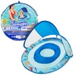 SwimWays Baby Spring Float, Baby Pool Float with Canopy, Swim Training PFD, Swimming Pool Accessories for Babies and Toddlers 9-24 Months, Shark 🍁 All In One Marketplace Canada
