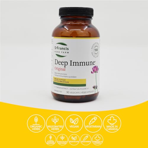 St. Francis Herb Farm - Deep Immune (5:1 Powder Extract) (90caps)