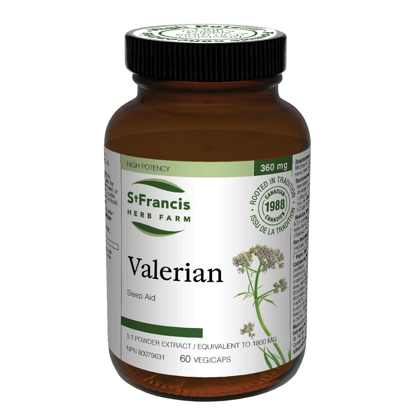 St. Francis Herb Farm - Valerian Capsules (60caps)