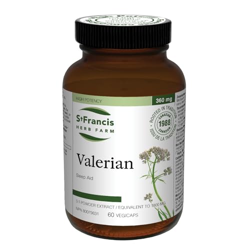 St. Francis Herb Farm - Valerian Capsules (60caps)