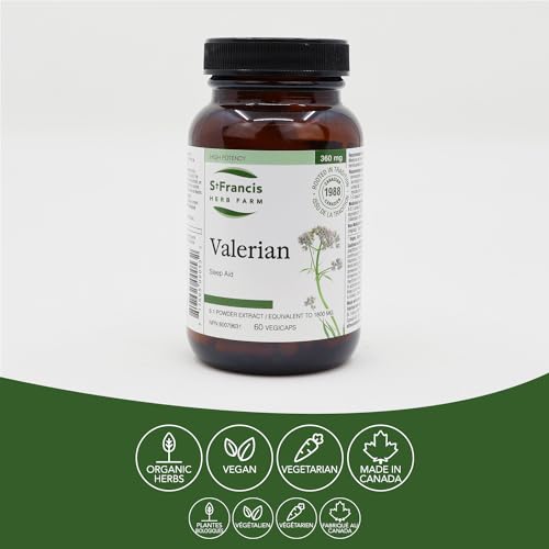 St. Francis Herb Farm - Valerian Capsules (60caps)