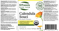St. Francis Herb Farm - Calendula Oil (50ml)