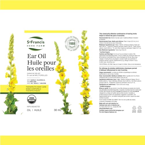 St. Francis Herb Farm - Ear Oil (30ml)