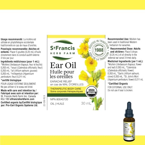 St. Francis Herb Farm - Ear Oil (30ml)