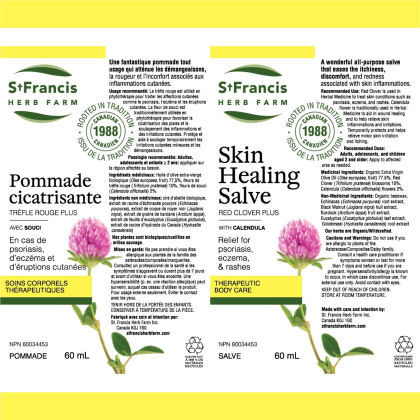 St. Francis Herb Farm - Skin Healing Salve (60ml)