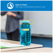 Nalgene 32 oz Wide Mouth Water Bottle BPA-Free, Durable & Leak Proof, Lightweight Bottle for Hiking & Gym, Work & Travel, Cerulean 🍁 All In One Marketplace Canada