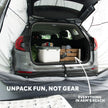 Napier Backroadz SUV Tent | 10' x 10' Vehicle Camping Tent | Fits All CUVs, SUVs, and Minivans | Sleeps 5 | Spacious, Durable, Easy Set-up | Gray/Green | Model 19100 🍁 All In One Marketplace Canada
