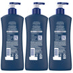 Vaseline Men 3 in 1 Body, Face & Hands Lotion 48 H Dry skin moisturizer, Fast Absorbing with Ultra hydrating lipids, 600 ml (3-pack) 🍁 All In One Marketplace Canada