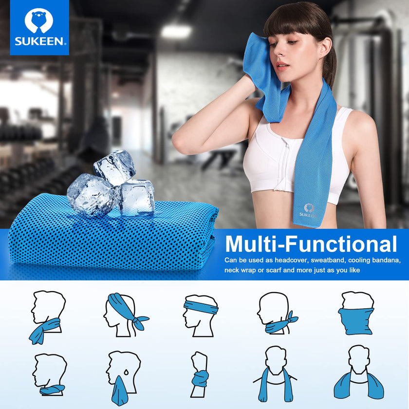 Sukeen [4 Pack] Cooling Towel (40