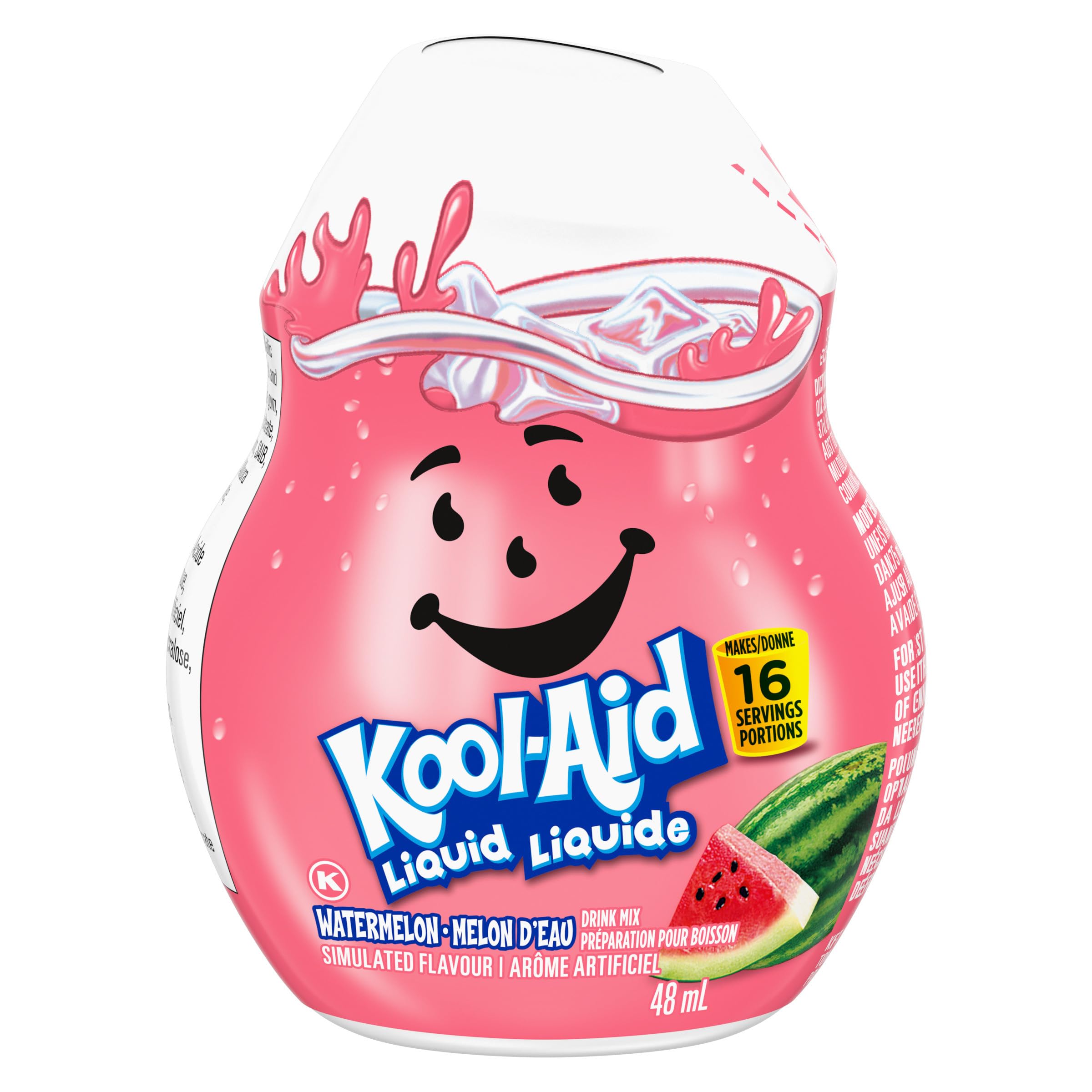 Kool-Aid Watermelon Liquid Drink Mix, 48 mL Bottle (Pack of 12) 🍁 All In One Marketplace Canada