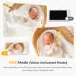 Arenti Baby Monitor, Smart WiFi 6 Baby Camera with 5-Inch Upgraded Wireless Display, 360° View, Auto-Night Vision, Temperature Sensor, Sound & Motion Detection, 2 Way Audio, VOX Mode (B2) 🍁 All In One Marketplace Canada