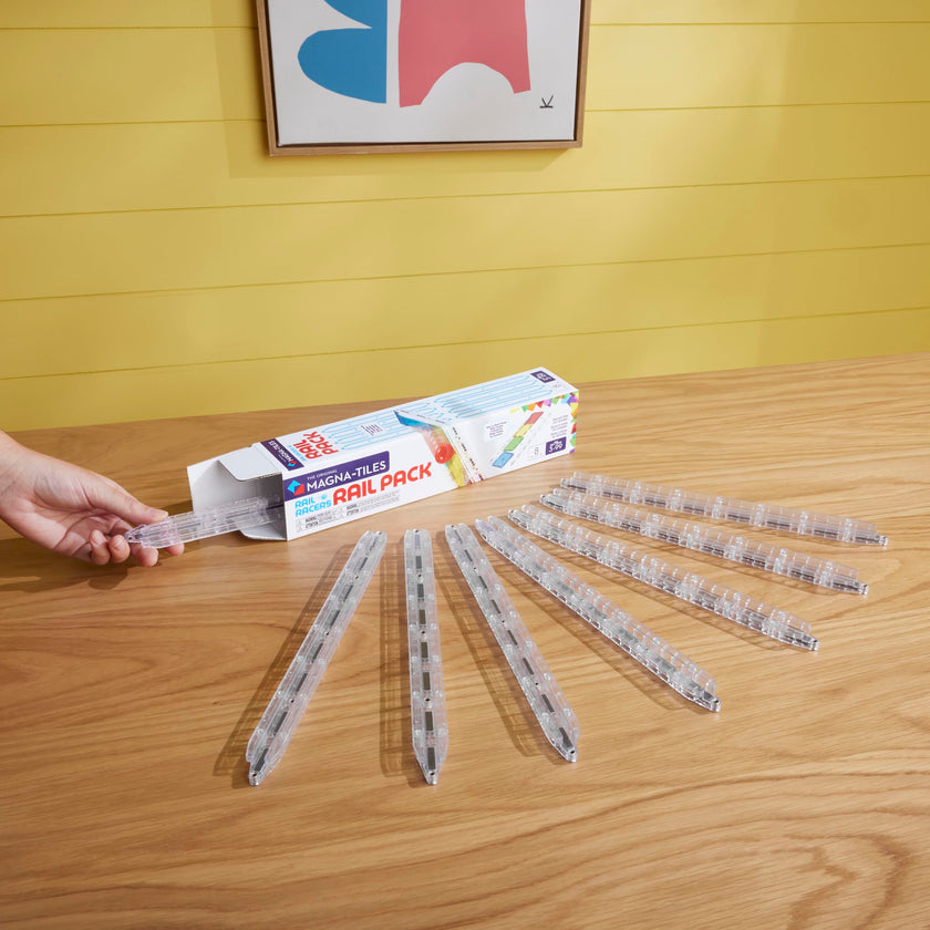 MAGNA-TILES Rail Racers Rail Pack Magnetic Construction Set, The Original Magnetic Building Brand 🍁 All In One Marketplace Canada