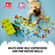 LEGO DUPLO Classic Deluxe Brick Box 10914 Starter Set - Features Storage Box, Bricks, Duplo Figures, Dog, and Car, Creative Play, Great Early Learning Toy for Toddlers Ages 18+ Months 🍁 All In One Marketplace Canada