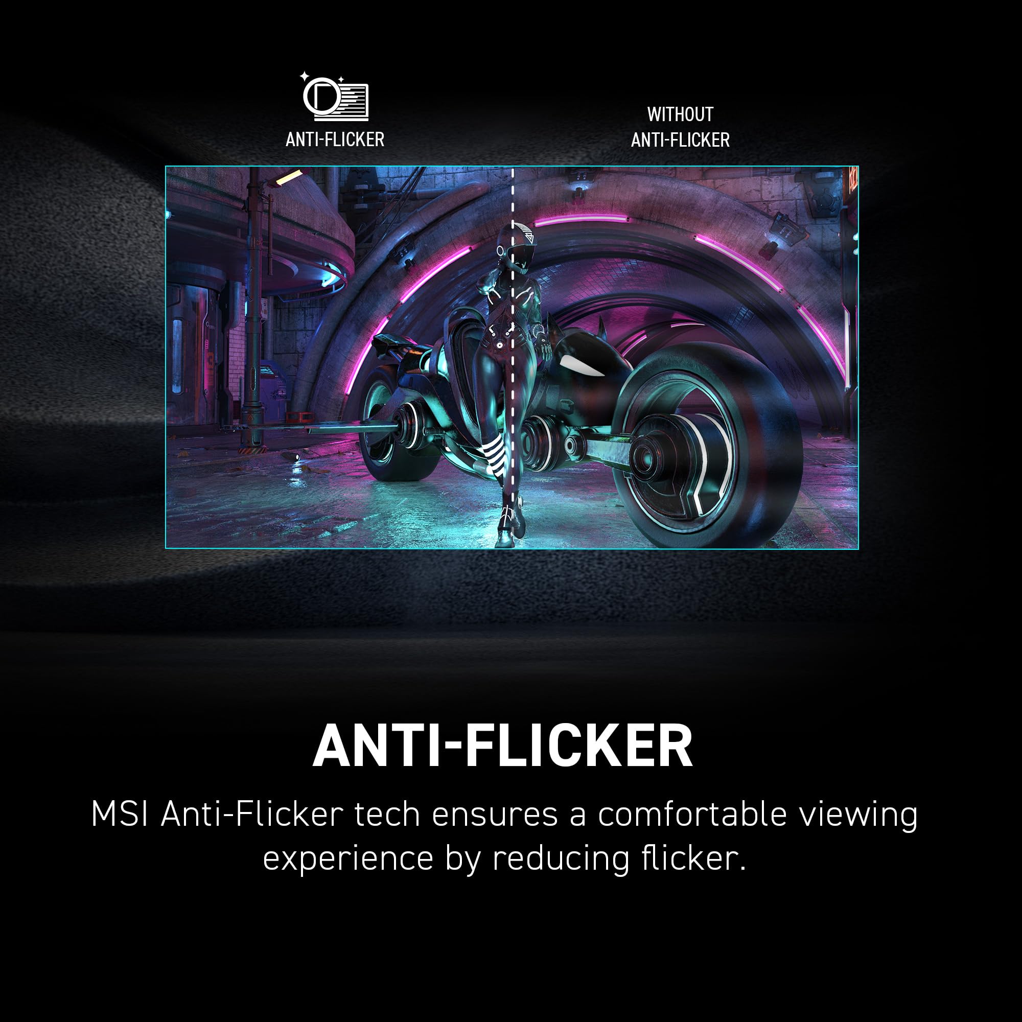 MSI G242L E14 24-inch 1920 x 1080 (FHD) Gaming Monitor, 144Hz, Adaptive-Synch, HDMI, DisplayPort, VESA Mountable, Tilt, Height Adjustable, Speaker, 1ms, Black 🍁 All In One Marketplace Canada
