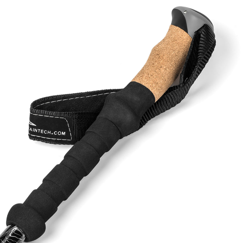 Cascade Mountain Tech Aluminum Adjustable Lightweight Trekking Poles with Cork Grip and Quick Lock for Hiking, Walking and Running in All Terrains 🍁 All In One Marketplace Canada