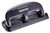 Bostitch Office EZ Squeeze 20 Sheet Standard 3 Hole Punch, Metal Construction, Silver/Black (HP20) 🍁 All In One Marketplace Canada