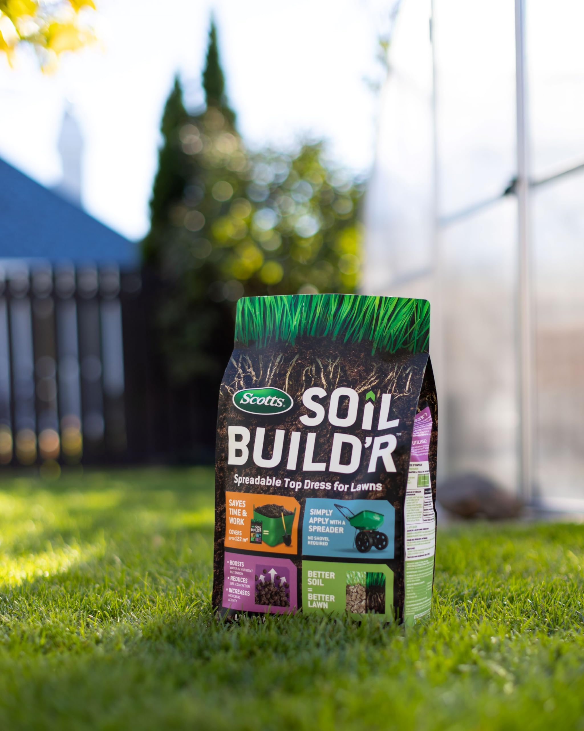 Scotts Soil Build'R Spreadable Top Dress for Lawns 4.2kg (122m² Coverage) 🍁 All In One Marketplace Canada