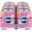 EXCEL White, Bubblemint Flavoured Sugar Free Chewing Gum, 60 Pieces, 6 Bottles 🍁 All In One Marketplace Canada