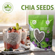 Yogti Black Chia Seeds - Jumbo Pack 2 Kilo, Raw Plant Based SuperFood, Natural, Keto Friendly, Kosher, Halal, Vegan, Source of Omega-3, Nutrient Dense, High Fiber, Rich in Magnesium, A Versatile Superseed for Smoothies, Baking, Salads, and Chia Pudding, R