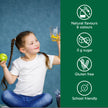 Organika Kids Electrolytes Powder Sticks - Sugar-Free Hydration + Immune support with 100% of daily Vitamin C, Minerals and Prebiotic Fibre | Green Apple Flavour - 3.5g x 20 sachets 🍁 All In One Marketplace Canada