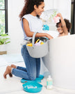 Skip Hop Bath Toy Storage, Moby Stowaway Bucket, Grey 🍁 All In One Marketplace Canada