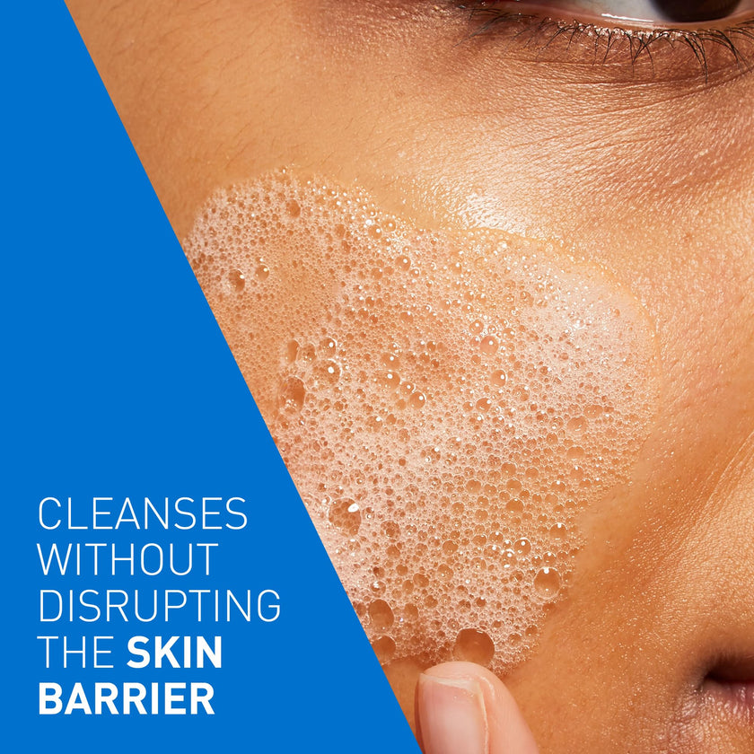 CeraVe Oil Cleanser for Face, Hydrating Foaming Face Cleanser with Squalene Oil, Hyaluronic Acid and Ceramides, for Dry to Very Dry Skin, Non-Greasy, Non-Comedogenic, Fragrance-Free, 562 mL 🍁 All In One Marketplace Canada