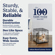 MidWest Homes for Pets 24-Inch iCrate for Small Breeds, 12-20 lbs, Single Door Folding Dog Crate with Divider Panel, Leak-Proof Tray & Secure Latch, Portable, Durable & Easy to Assemble 🍁 All In One Marketplace Canada