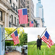 ZMTECH Flag Pole - Upgraded Bracket, 6 FT Stainless Steel Flag Poles for Outside House, Residential or Commerical, Tangle Free Flag Pole Kit for American Flag (Without Flag, Black) 🍁 All In One Marketplace Canada