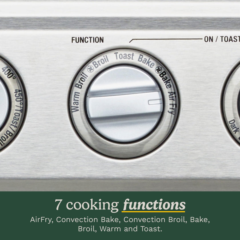 Cuisinart Air Fryer + Convection Toaster Oven, Stainless Steel (TOA-60C) 🍁 All In One Marketplace Canada