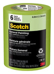 Scotch Painter's Tape, Green Masking Tape for General Painting, 24 Mm (6 Rolls) - 2055 🍁 All In One Marketplace Canada