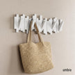 Umbra Sticks Wall-Mounted Coat Rack Rail Hook with 5 Retractable Pegs – Modern, Space-Saving Storage Organizer, White 🍁 All In One Marketplace Canada
