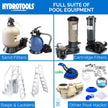Solstice by International Leisure Products Swimline Hydro Tools 8145 Clear Weighted Triangle Pool Vacuum Head 🍁 All In One Marketplace Canada
