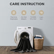 Joydeco Blackout Curtains 63 Inchs Long 52 Wide Black Out Curtains 2 Panels, Thermal Insulated Long Curtain& Drapes, Room Darkening Grommet Drapes for Living Bedroom Window (W52 x L63 Inch, Black) 🍁 All In One Marketplace Canada