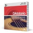 D'Addario EJ17 Phosphor Bronze Acoustic Guitars Strings 3 Pack - Medium 13-56 🍁 All In One Marketplace Canada