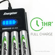 Energizer Rechargeable Battery Charger for C Cell, D Cell, AA, AAA, and 9V Rechargeable Batteries 🍁 All In One Marketplace Canada