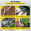 Happybuy 6FT×300FT Weed Barrier Fabric Heavy Duty 2.4OZ, Woven Weed Control High Permeability, Geotextile Fabric for Underlayment, Polyethylene Ground Cover 🍁 All In One Marketplace Canada