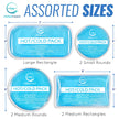 Reusable Cold Gel Ice Packs for Injuries | 7 Pack Cold Compress Gel Ice Pack for Knee, Neck, Hip, Shoulder & Back Pain 🍁 All In One Marketplace Canada