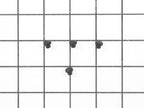 Whirlpool 8186321 Set of 4 Range Grate Foot Pads