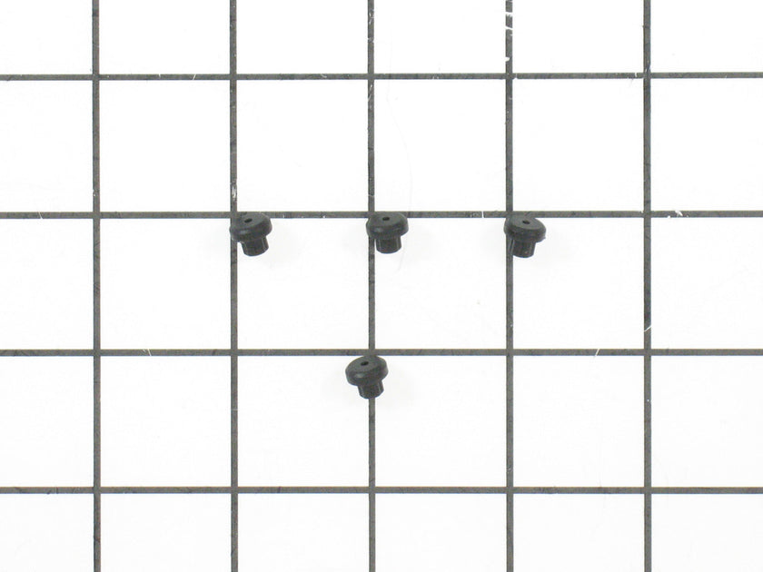 Whirlpool 8186321 Set of 4 Range Grate Foot Pads